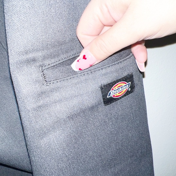 Dickies men’s gray twill 15” inseam 5 pocket loose fit work shorts - Picture 9 of 13